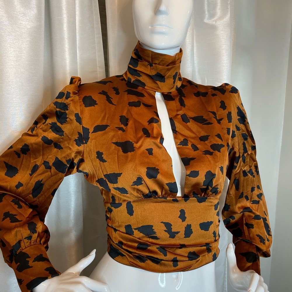 💥NEW - LEOPARD BLOUSE - Picture 3 of 6